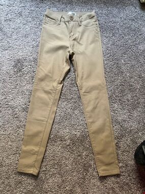 YMI Tan Skinny Jeans - S